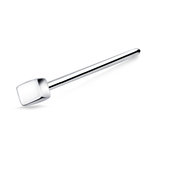 Simple Style Silver Straight Nose Stud NSKA-636